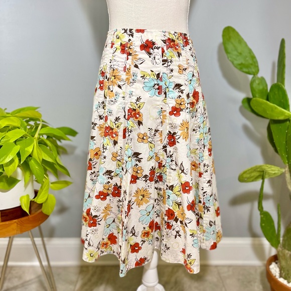 A line Colorful skirt 0 - Picture 1 of 4